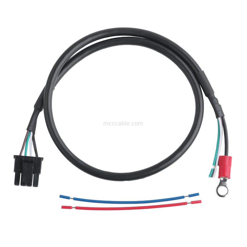 HSG 43645-0400 MX3.0-4P To สายลดลมและแหวนการก่อดินคอ LVDS ชุดสายไฟฟ้า OEM/ODM