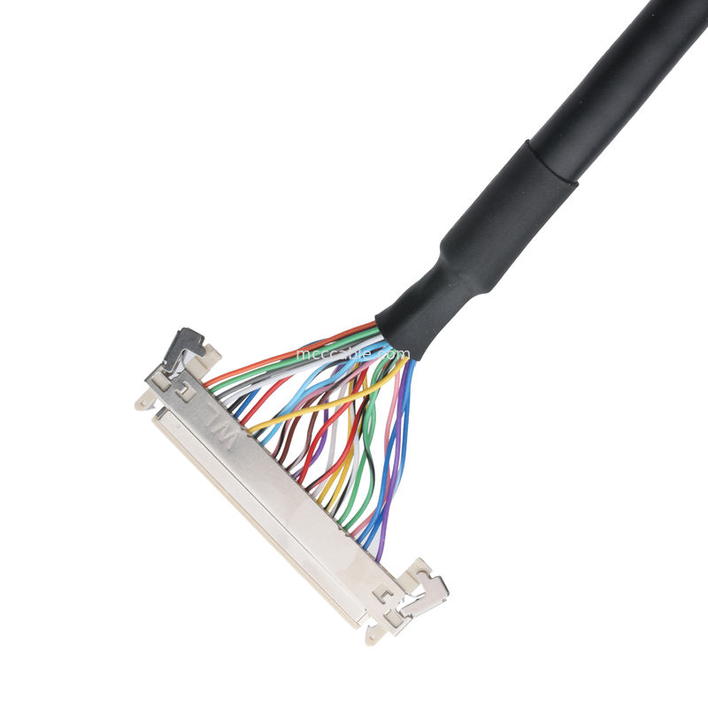 DF20A-50DS-1C และ Molex 0510210800 ไปยัง JAE FI-X30HL เครื่องเชื่อมเคเบิล edp lvds 30pin