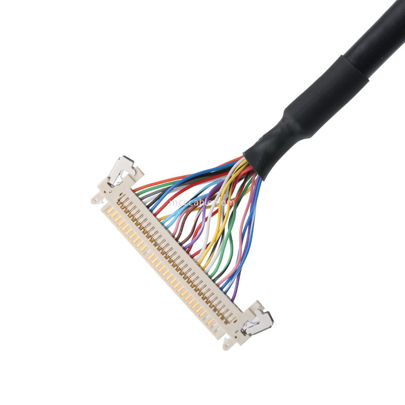 DF20A-50DS-1C และ Molex 0510210800 ไปยัง JAE FI-X30HL เครื่องเชื่อมเคเบิล edp lvds 30pin