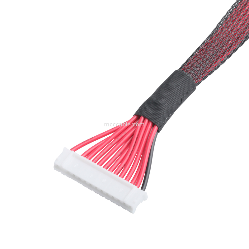 เครื่องเชื่อมจอจอ LCD เครื่องเชื่อม JST PH-14P เครื่องเชื่อม Cable Custom Assembly OEM / ODM ROHS