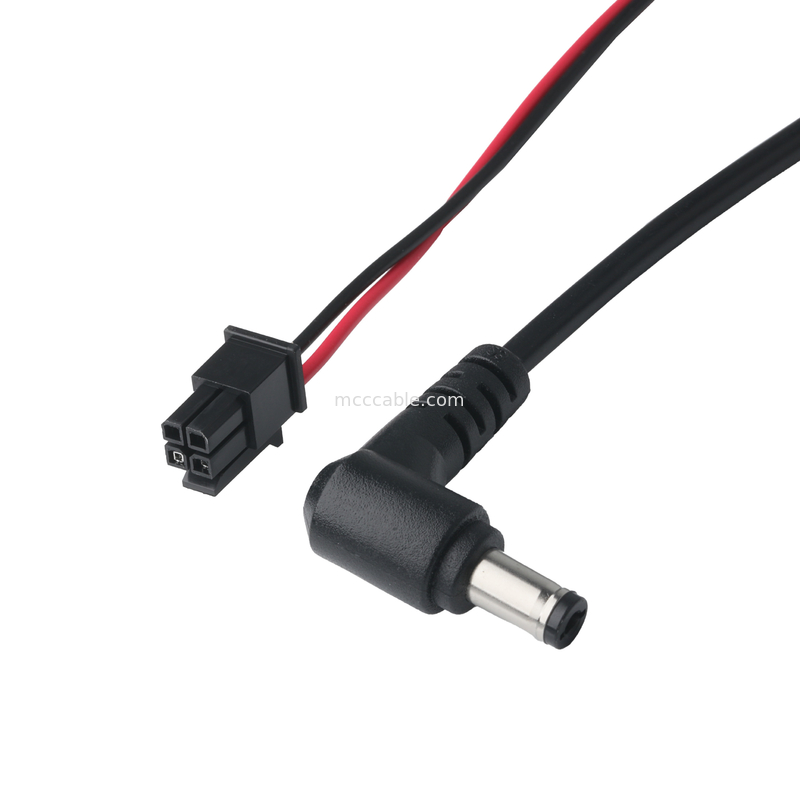 XHB-12P ไปยัง M8 CONN การประกอบเคเบิลและ DC CONN หรือ 43025-0400 CONN Pitch 3.0mm OEM / ODM