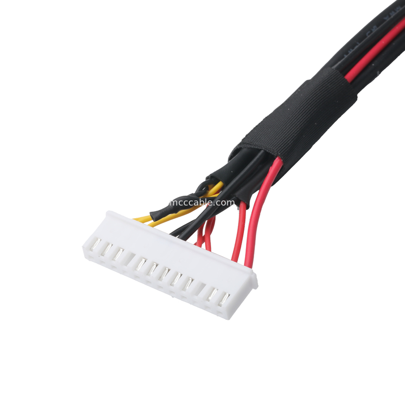 XHB-12P ไปยัง M8 CONN การประกอบเคเบิลและ DC CONN หรือ 43025-0400 CONN Pitch 3.0mm OEM / ODM