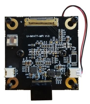 Micro Coax LI-JXAV-MIPI-ADPT-6CAM ถึง LI-IMX290-MIPI-M12 FAW-1233-03 เคเบิล Nvidia Camera Board และ Design Camera Connecto