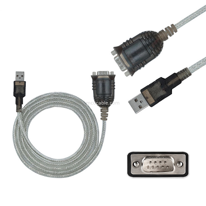 PL2303GT RS232 สาย USB ซีเรียลต่อ DB9 pin เพศ COM สาย USB ซีเรียลรองรับ OEM / ODM