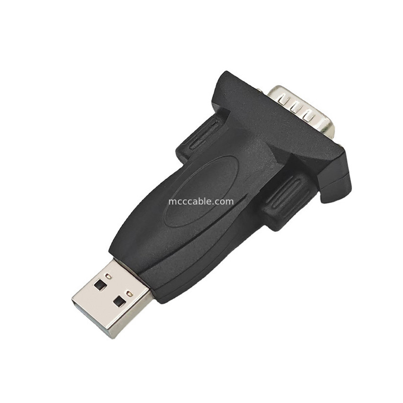 เครื่องเชื่อมอุตสาหกรรม USB RS232 สายเคเบิลลําดับ DB-9Pin ชาย สายเคเบิลลําดับ Usb รองรับ PL2303\CH340 โปรต็อกอลอัดปเตอร์