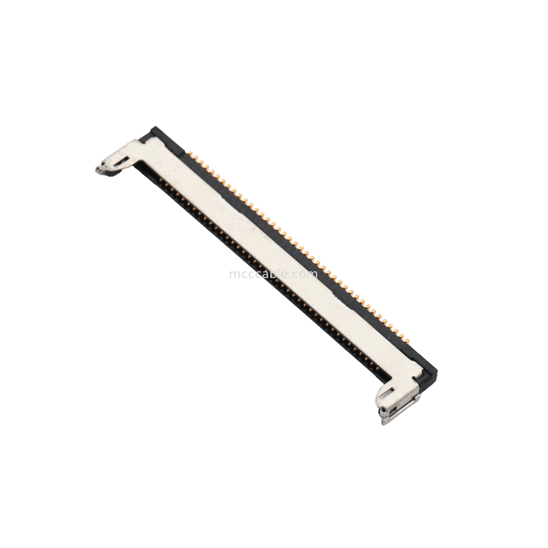 20347-340E-12R 0.4mm Pitch Ultra-fine Coaxial Cable Connector หญิง การโอนข้อมูลความเร็วสูง