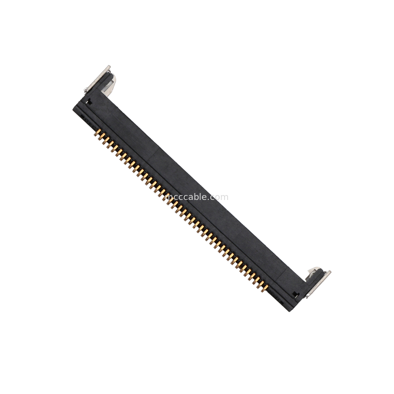 20347-340E-12R 0.4mm Pitch Ultra-fine Coaxial Cable Connector หญิง การโอนข้อมูลความเร็วสูง