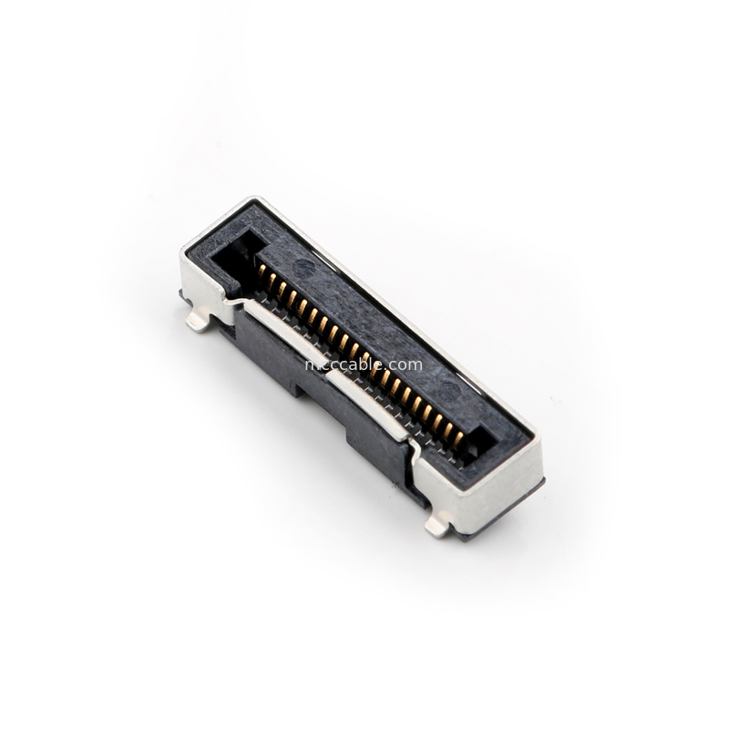 Honda LVC-D20SFYG PC-side 0.5 mm Pitch SMT Type Connector สําหรับสายโคเอชชียลละเอียดมาก