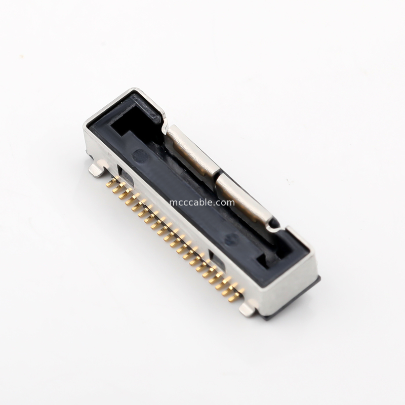Honda LVC-D20SFYG PC-side 0.5 mm Pitch SMT Type Connector สําหรับสายโคเอชชียลละเอียดมาก