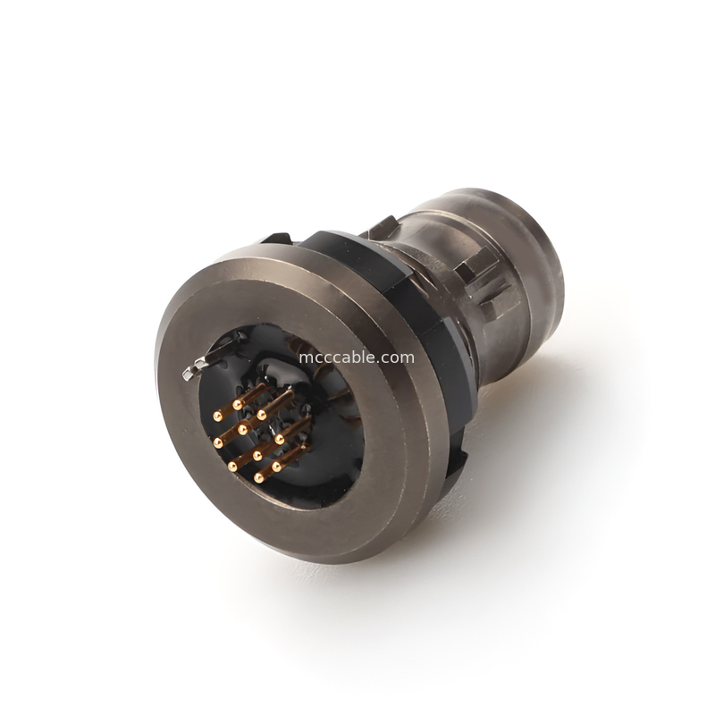 เครื่องเชื่อมต่อกันน้ําแบบอาคาร R Series 16P ชายและหญิง สําหรับทหาร ระดับการป้องกันถึง IP6K8