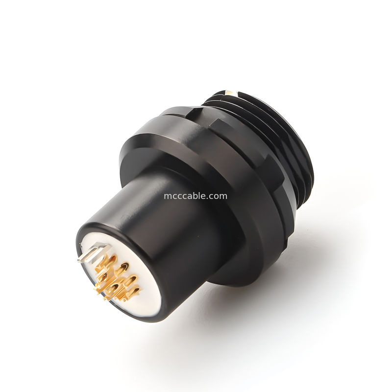 เครื่องเชื่อมวงกลมกันน้ําอุตสาหกรรม X Series 8P เครื่องเชื่อมทหารหญิง - การส่งข้อมูลความเร็วสูง