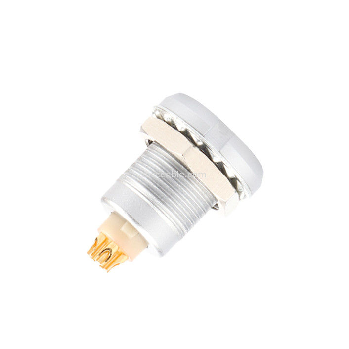 เครื่องเชื่อมต่อกันน้ําอุตสาหกรรมซีรีส์ B Z2 5Pin Double Nut Welding Printed Circuit Board Pin Core (ตรงและมุม)