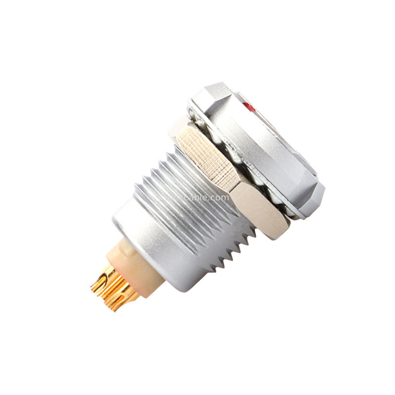 เครื่องเชื่อมต่อกันน้ําอุตสาหกรรมซีรีส์ B Z2 5Pin Double Nut Welding Printed Circuit Board Pin Core (ตรงและมุม)