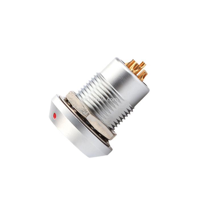 พก-ดึง ตัวเชื่อมล็อคตัวเอง เครื่องเชื่อมวงกลม B ซีรีส Z8 6Pin หญิง