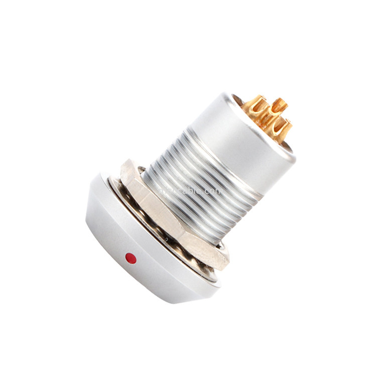 พก-ดึง ตัวเชื่อมล็อคตัวเอง เครื่องเชื่อมวงกลม B ซีรีส Z8 6Pin หญิง