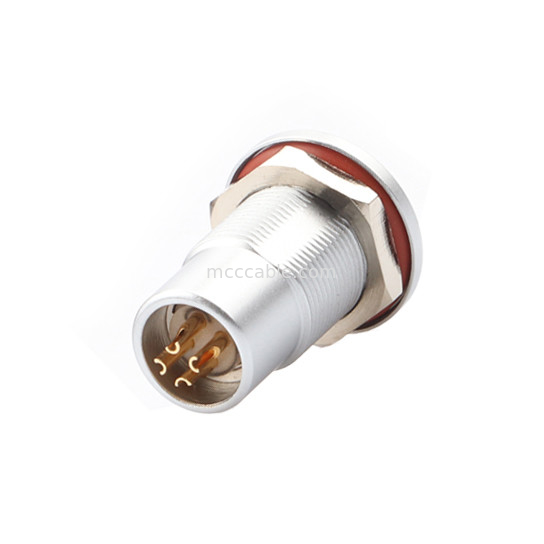 เครื่องเชื่อมกันน้ําวงกลม ซีรีส์ B Z7 4P หญิง วาคูม ซีล ติดต่อกันน้ํา ติดต่อ ติดต่อ ติดต่อ ติดต่อ ติดต่อ IP68