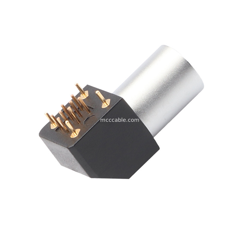 เครื่องเชื่อมวงกลมภายในห้อง B Series Z11 8Pin Angle Grounding Solder ติดตั้ง 90°