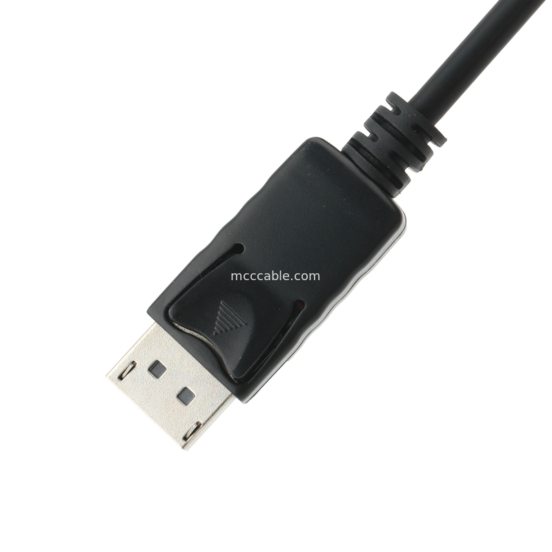 DP ตัวปรับ HDMI เพศชายเป็นเพศหญิง การส่งสัญญาณอุตสาหกรรม HD รองรับ 4K 8K