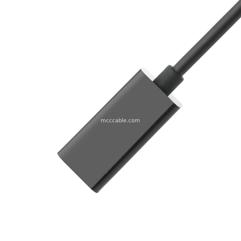 DP ตัวปรับ HDMI เพศชายเป็นเพศหญิง การส่งสัญญาณอุตสาหกรรม HD รองรับ 4K 8K