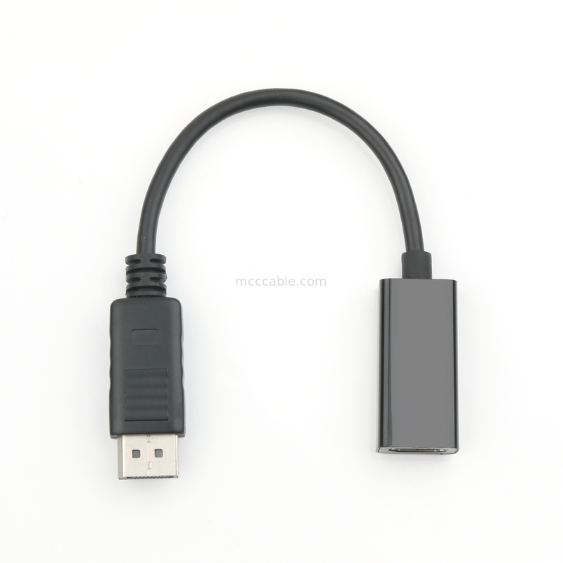DP ตัวปรับ HDMI เพศชายเป็นเพศหญิง การส่งสัญญาณอุตสาหกรรม HD รองรับ 4K 8K