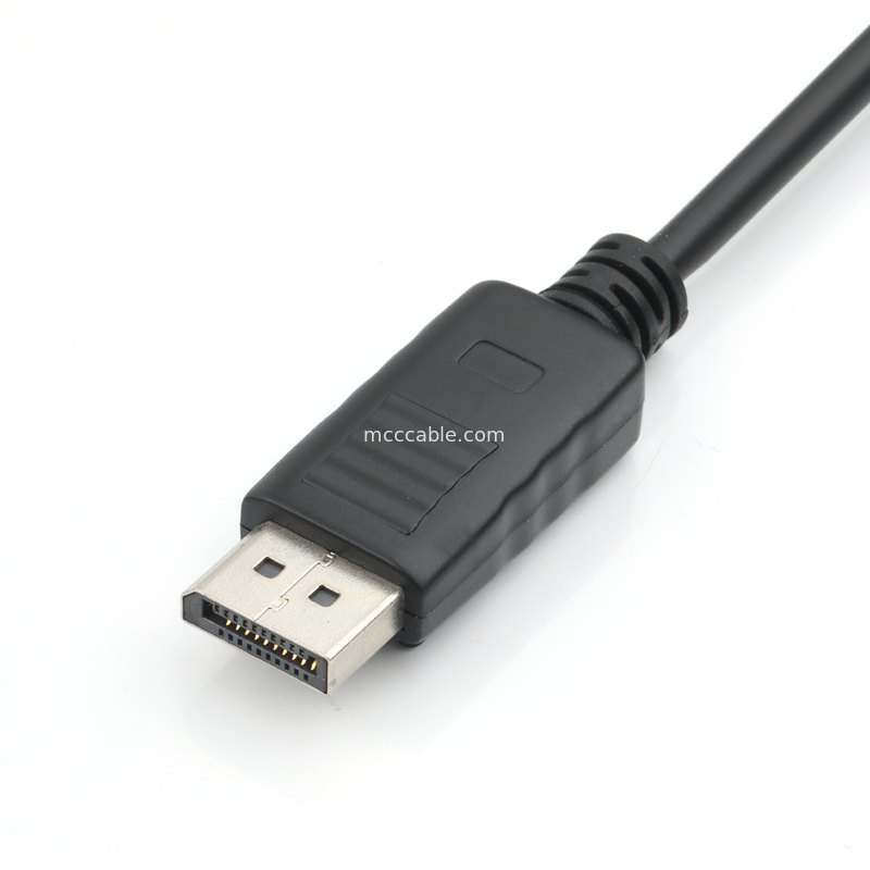 DP ตัวปรับ HDMI เพศชายเป็นเพศหญิง การส่งสัญญาณอุตสาหกรรม HD รองรับ 4K 8K