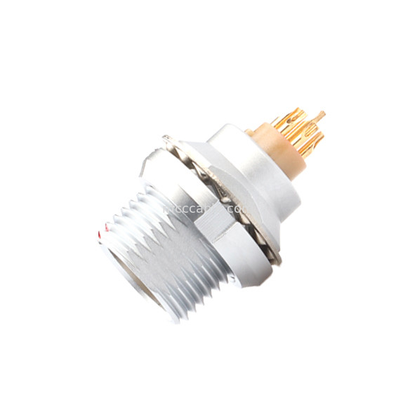 ซีรี่ย์แบบกลมกันน้ํา ดึงดันล็อคตัวเอง Z3 8Pin สําหรับการติดตั้งภายนอกของตัวเชื่อมชัสซี