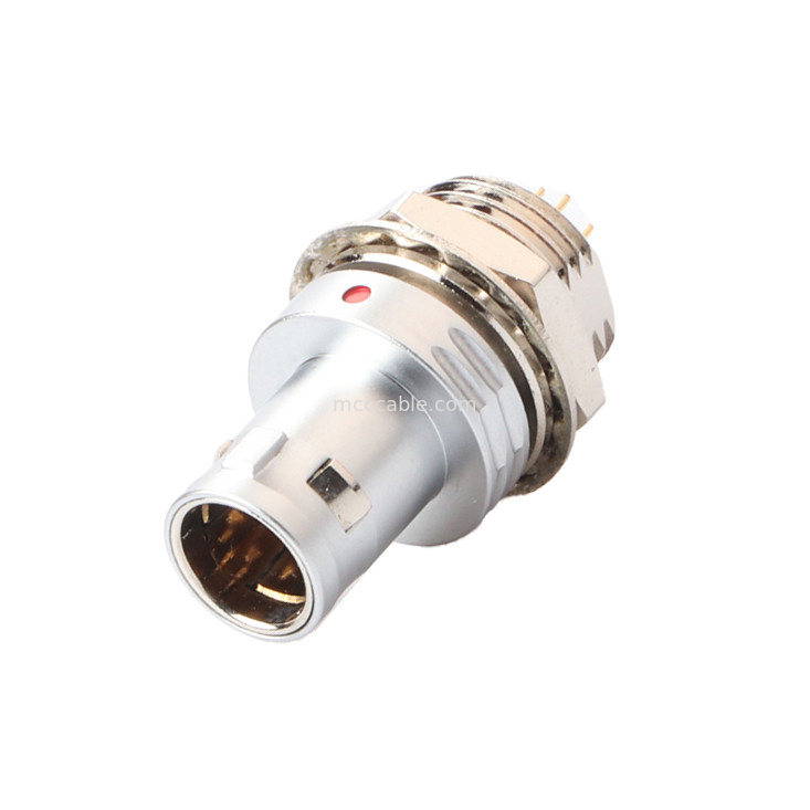 เครื่องเชื่อมแบบวงกลม T9 7Pin ติดตั้งพล็อกเน็ต ติดตั้งเครื่องเชื่อมเครื่องบินอากาศการแพทย์ทหาร
