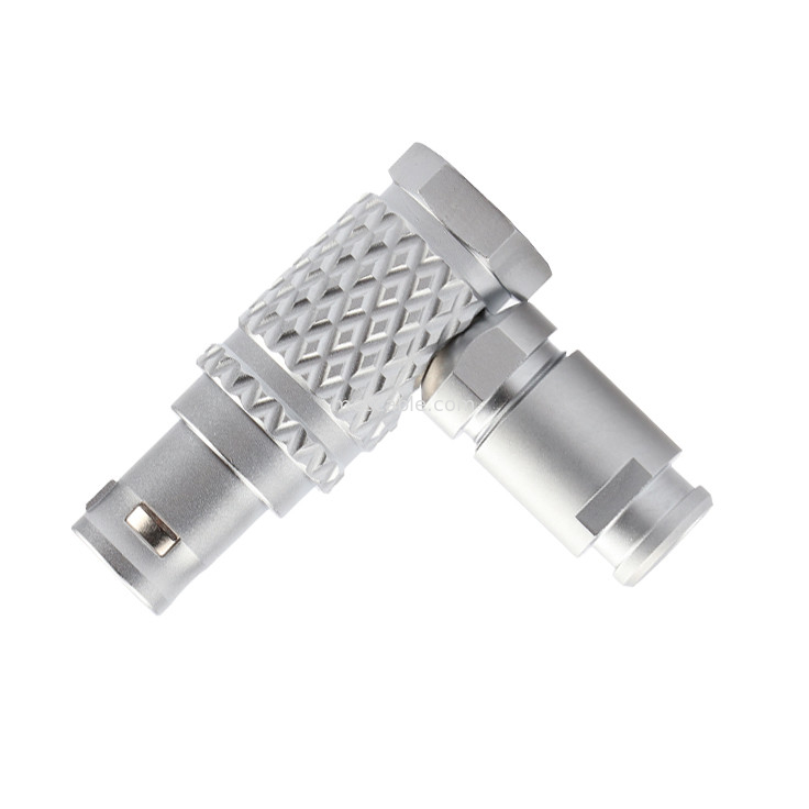 เครื่องเชื่อมการควบคุมอุตสาหกรรม ซีรีส์ B T3 5Pin 90° มุมขวา เครื่องเชื่อมวงกลม