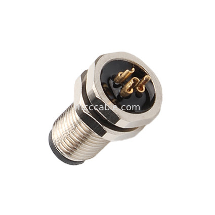 เครื่องเชื่อมวงกลม M5 รหัส A 2Pin 3Pin 4Pin เครื่องเชื่อมอุตสาหกรรม M5Z03AA0OCJ009-M5 ล็อคหน้า