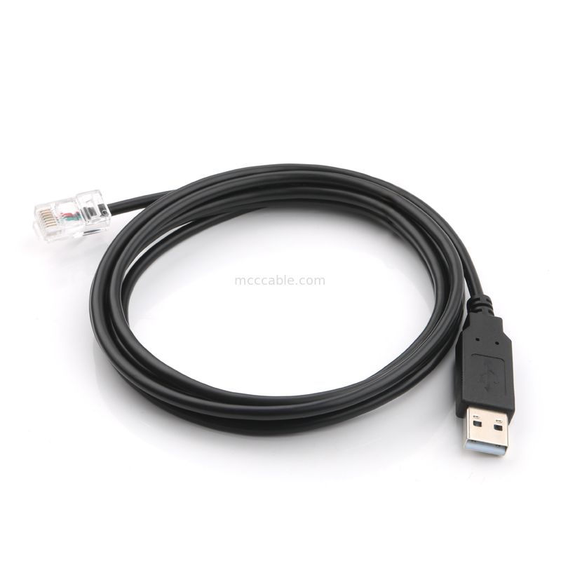 FT234X 5V PCBA USB-A ถึง RJ45 สายเคเบิล 8p8c รองรับสายสื่อสาร RS232