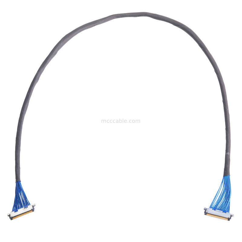 Lvds Micro Coaxial Cable Assembly 20345-020T-32R 20346-020T-32R 20347-320E-12R 20ปิน