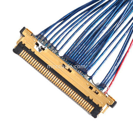 Lvds JAE สายเคเบิลไมโครโคเอชชียล FI-JT40C CSH1 ถึง HD1P040MA1 สําหรับแว่นตา VR