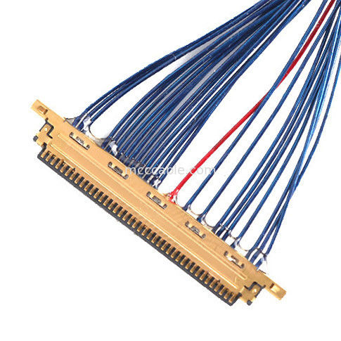 Lvds JAE สายเคเบิลไมโครโคเอชชียล FI-JT40C CSH1 ถึง HD1P040MA1 สําหรับแว่นตา VR