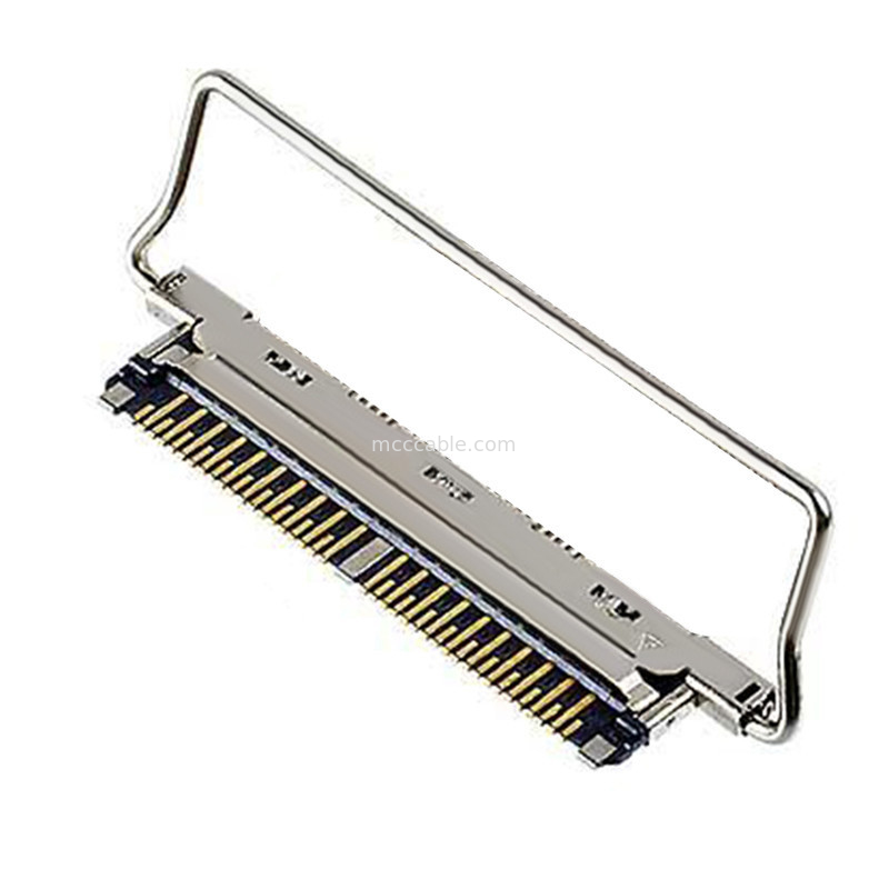 สายเคเบิล 40P โดยไม่มีฝา 20978-040T-01 เครื่องเชื่อม lvds 40pin ความกว้าง 0.25 มิลลิเมตร