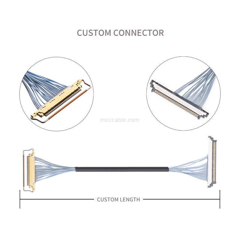 ตัวเชื่อมต่อ IDC สายโคแอกเชียลไมโครโคแอ็กเซียลละเอียดพิเศษ KEL SSL20-40SB TO SSL20-40SB