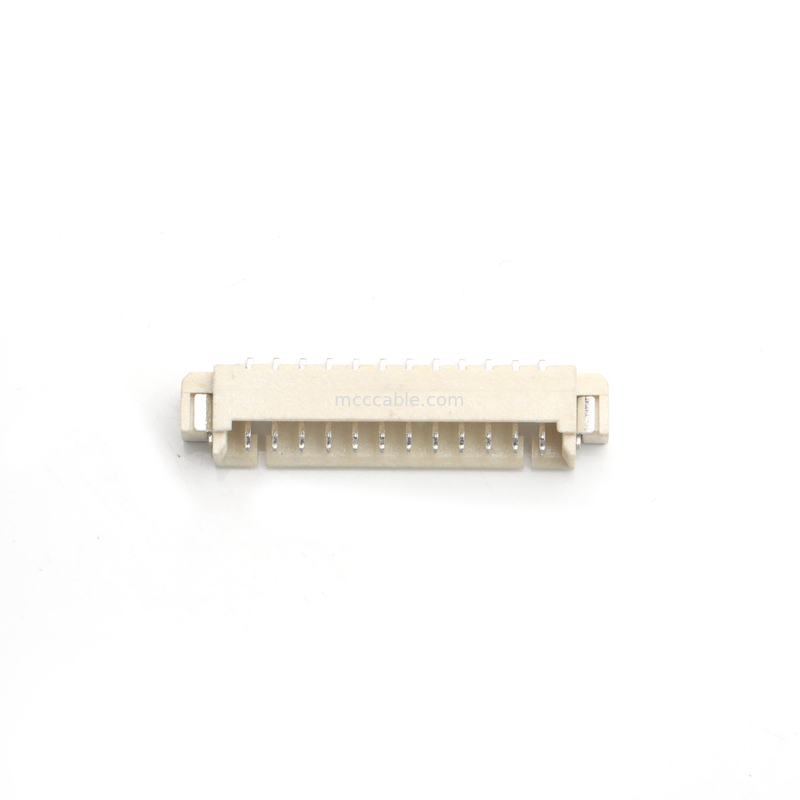 เครื่องเชื่อม JST PCB เครื่องเชื่อมพานพลังงาน 12Pin 1.25mm pitch เครื่องเชื่อมแบบกําหนดเอง Wire Harness