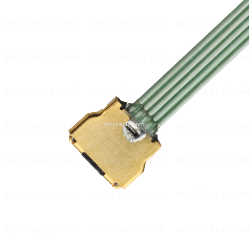 Lvds 5P สายเคเบิลไมโครโคเอชเชียล 20380-R30t-060 30pin ถึง 20857-005t-01 5pin