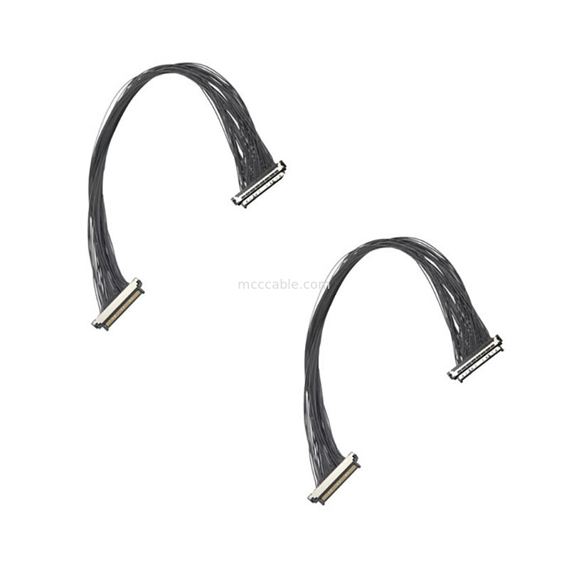 USL20-30SS-014B 0.4 มิลลิเมตรไมโครโคเอชชียลเคเบิล ความแม่นยํา FPC โซค็อตสําหรับ AR / VR โมดูลกล้อง