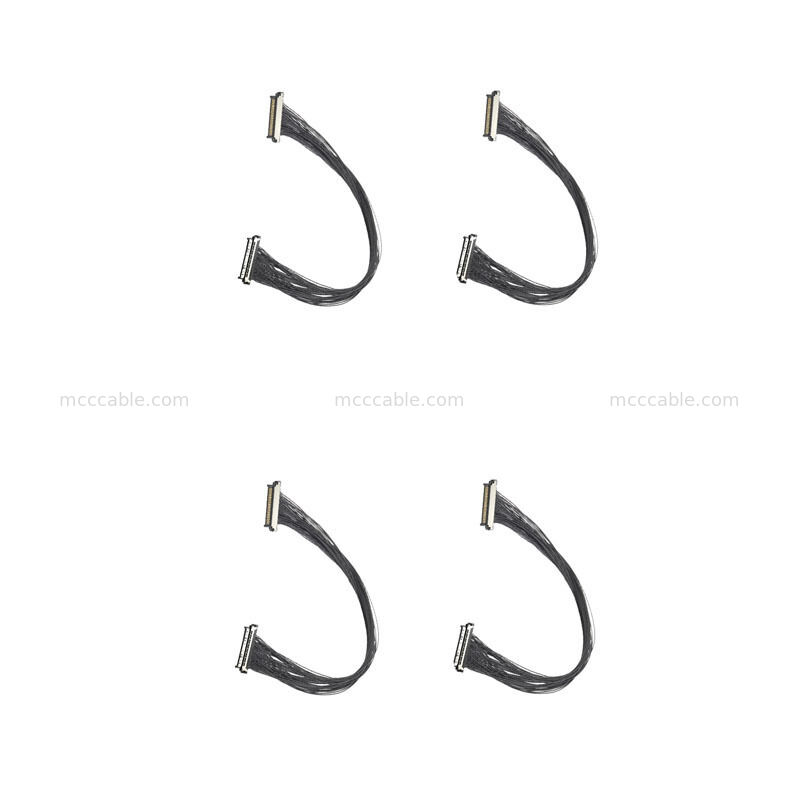 USL20-30SS-019B 0.4mm Micro Coaxial Cable สําหรับอุปกรณ์กล้องยุทธศาสตร์และสนามรบ