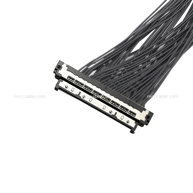USL20-30SS-045B 0.4mm Micro Coax Cable MOQ 100pcs สําหรับผู้ผลิตโมดูลกล้องและผู้ประกอบ