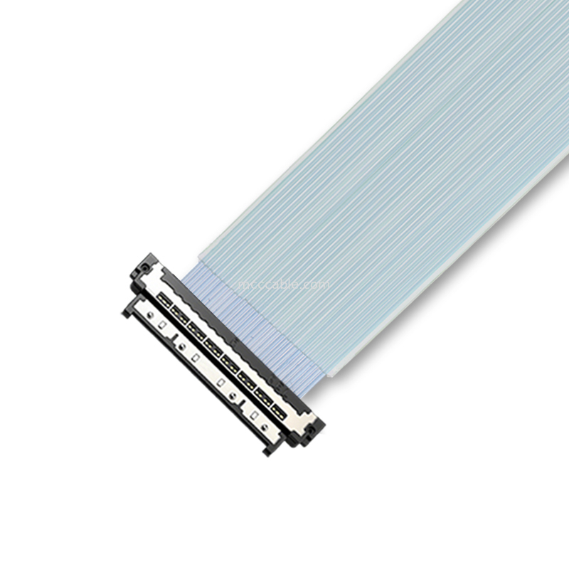 USL20-30SS-008BH 0.4 มม. Low-Profile ZIF - เหมาะสำหรับโมดูลวิดีโอดิจิทัลขนาดเล็ก