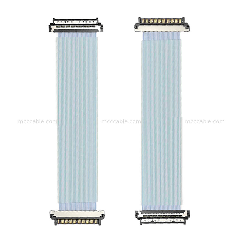 USL20-30SS-011CH 0.4mm Micro Coaxial Cable รับรองสําหรับ LiDAR และ ADAS มอกุ๊มกล้องรถยนต์