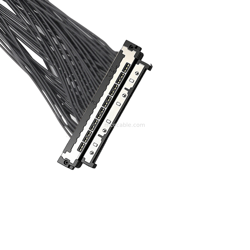 USL20-30SS-014B 0.4 มิลลิเมตรไมโครโคเอชชียลเคเบิล ความแม่นยํา FPC โซค็อตสําหรับ AR / VR โมดูลกล้อง