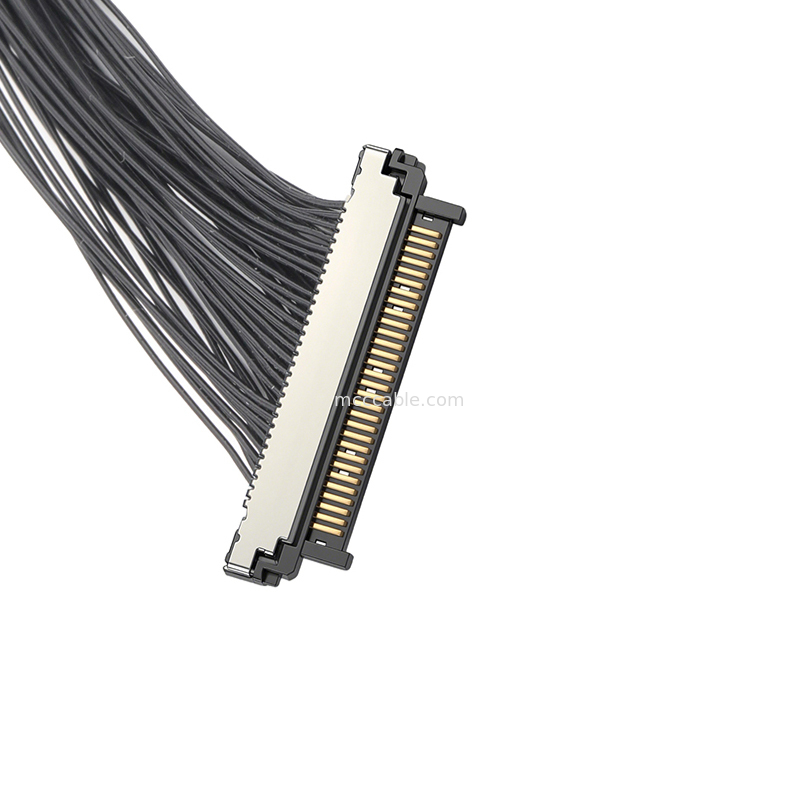 USL20-30SS-014B 0.4 มิลลิเมตรไมโครโคเอชชียลเคเบิล ความแม่นยํา FPC โซค็อตสําหรับ AR / VR โมดูลกล้อง