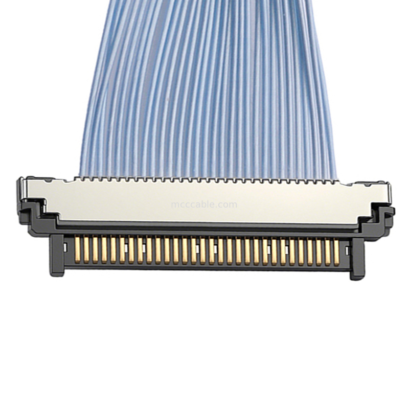 USL20-30SS-015C สายโคแอกเชียลขนาดเล็ก 0.4 มม. ความสมบูรณ์ของสัญญาณความถี่สูงสำหรับกล้องที่รองรับ 5G