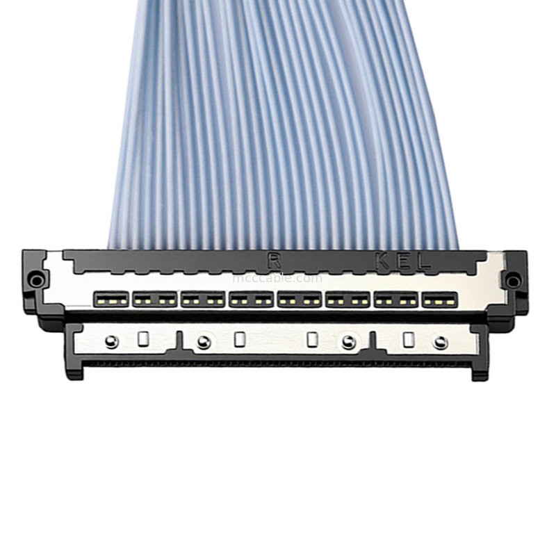 USL20-30SS-015C สายโคแอกเชียลขนาดเล็ก 0.4 มม. ความสมบูรณ์ของสัญญาณความถี่สูงสำหรับกล้องที่รองรับ 5G