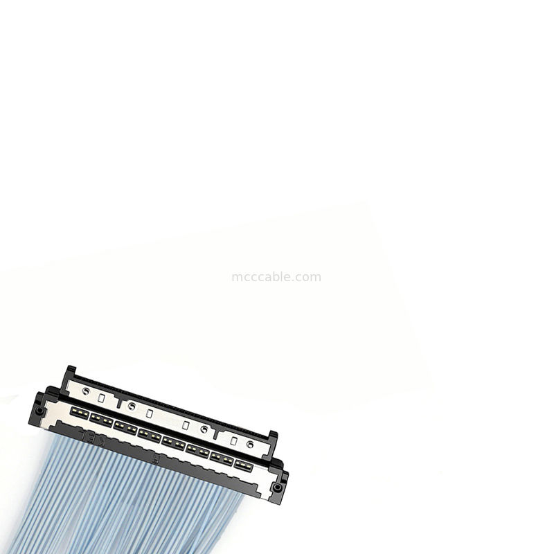 ความละเอียด 0.4mm USL20-30SS-016C Micro Coaxial Cable ZIF Connector สําหรับกล้องวงจรปิดความละเอียดสูง 8MP+