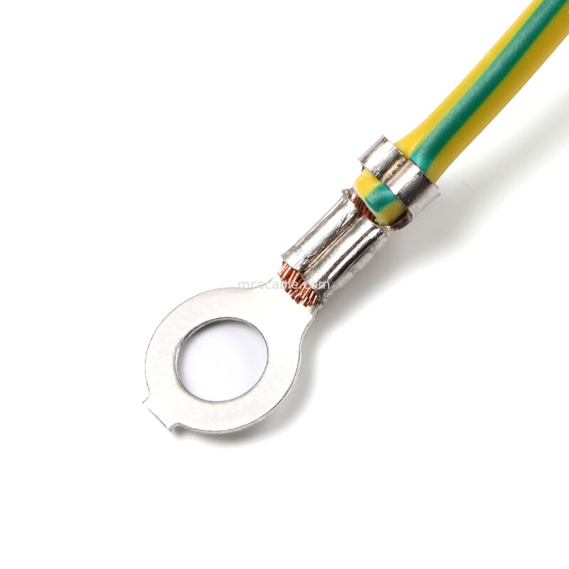 ชุดสายไฟ IEC C14 Panel Mount to C13 พร้อมสายดิน