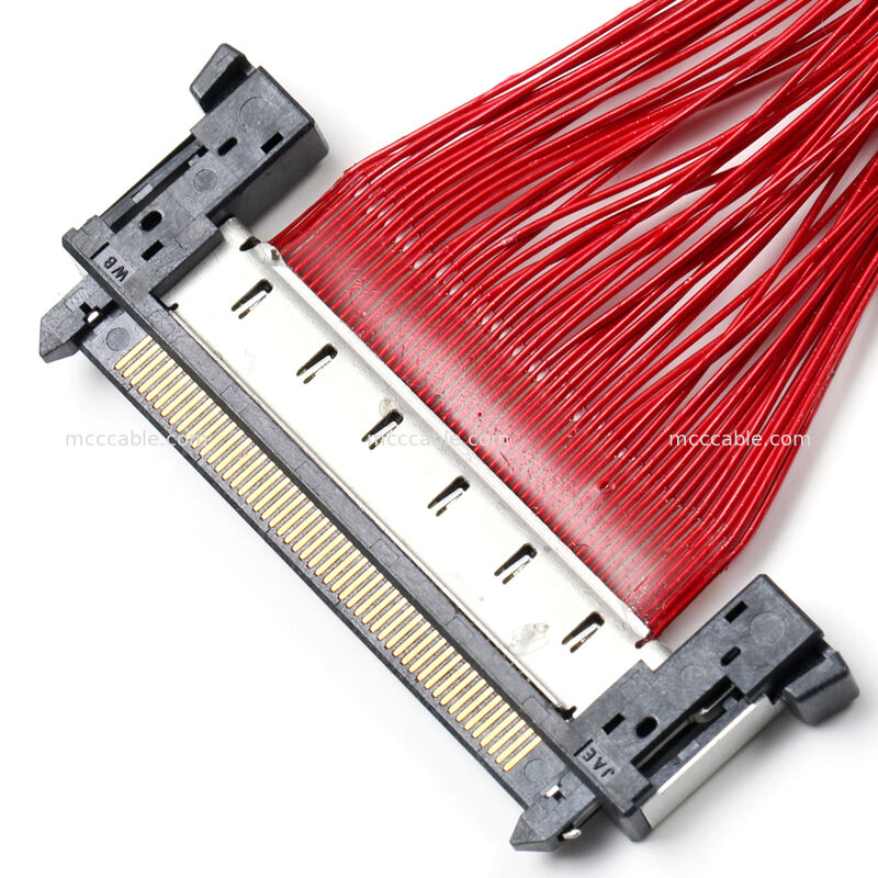 ชุดสายเคเบิล Micro Coaxial พร้อมขั้วต่อ FI-RE51CL – การเชื่อมต่อความเร็วสูงแบบกำหนดเอง OEM