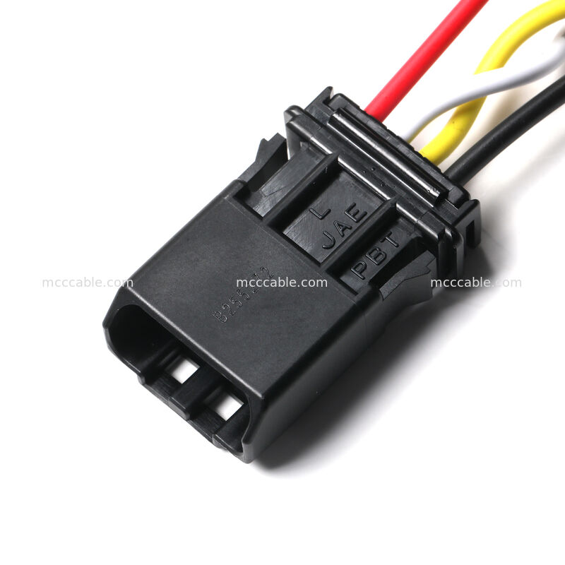 ECON25 4 ปิน Wire Harness ประกอบการ, 2.5 มม Pitch TXL 22AWG สายเคเบิลคู่บิด